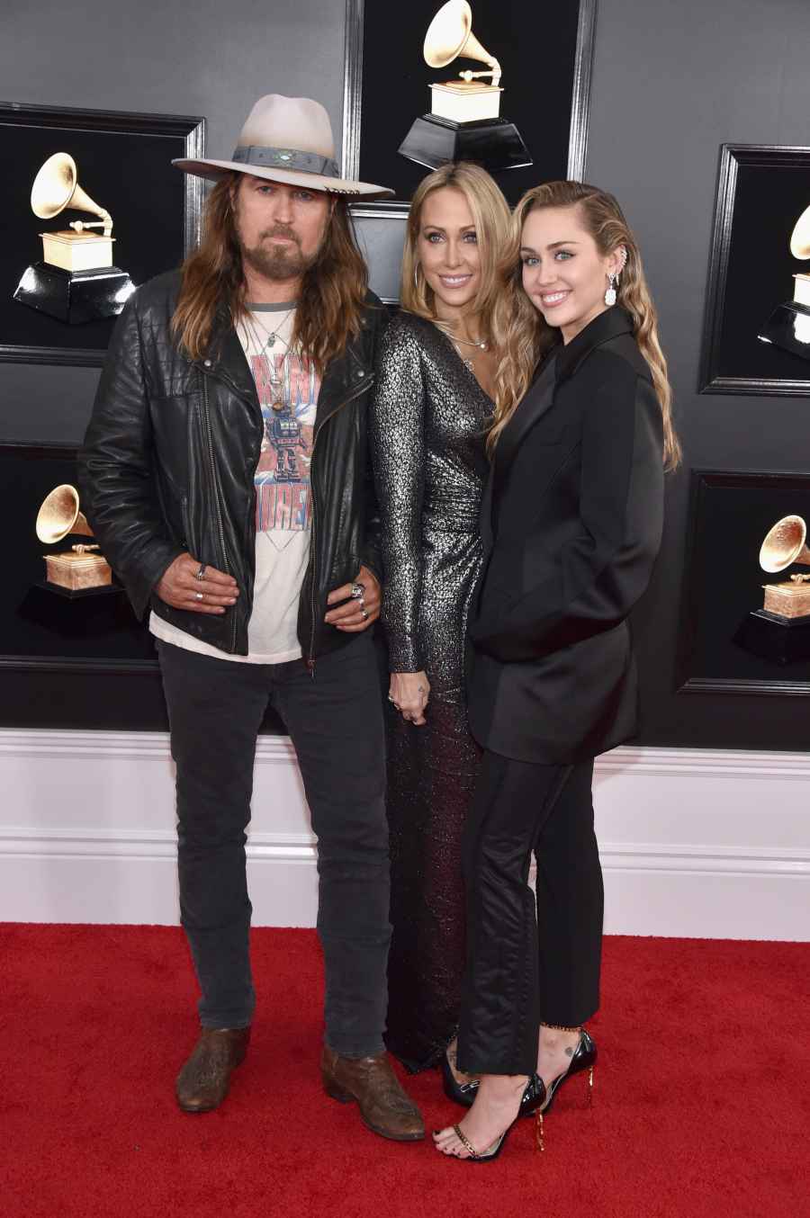 Grammys 2019: Shawn Mendes, Miley Cyrus and More Stars Who Brought Family Members as Dates