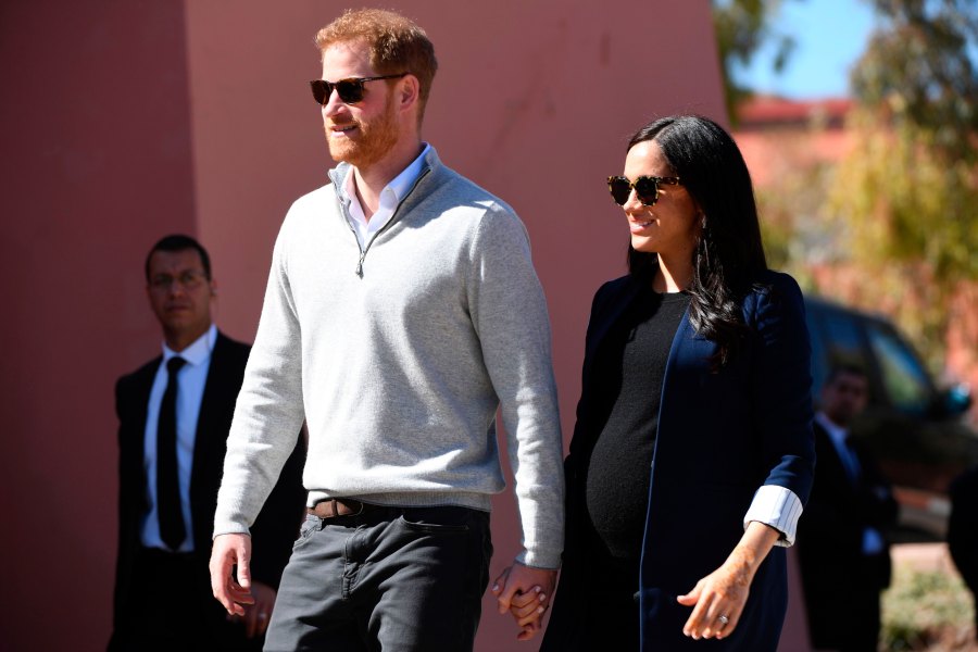 Harry and Meghan Cuddle Up During Trip to Morocco