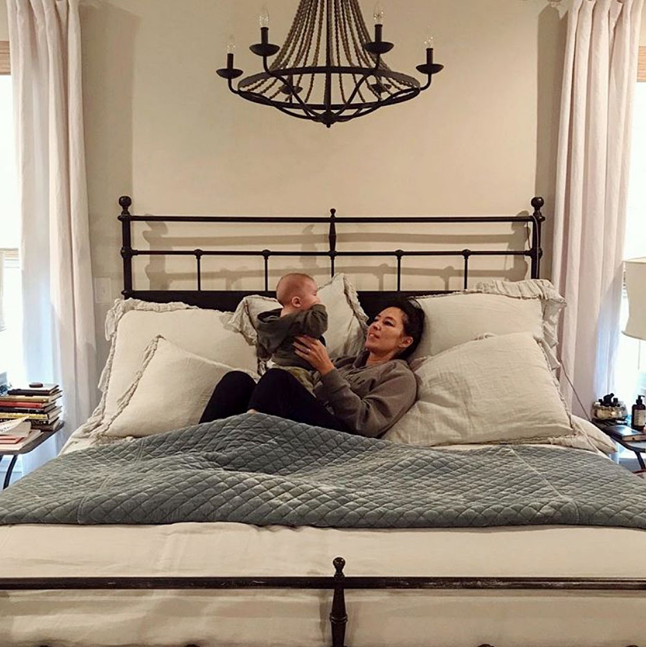 Joanna Gaines Takes 8-Month-Old Son Crew Sledding: ‘My Very Own Snow Angel’