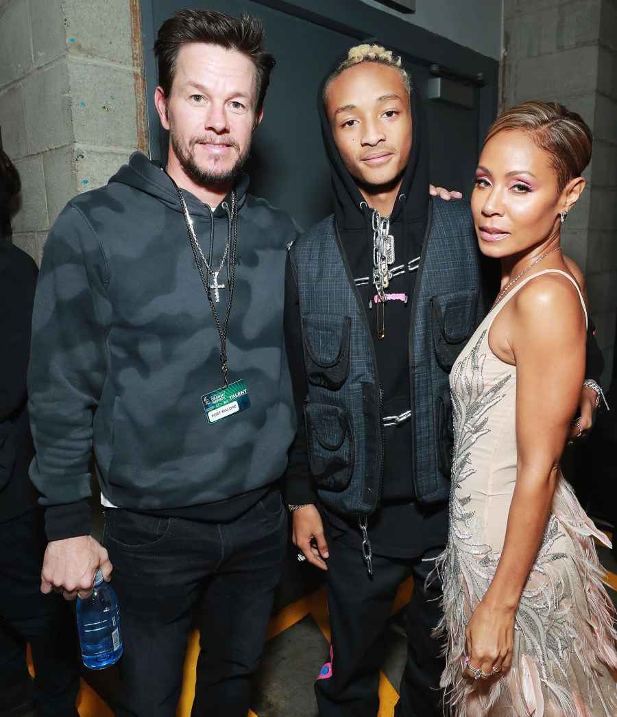 Inside Grammys 2019 Mark Wahlberg Jaden Smith Jada Pinkett Smith