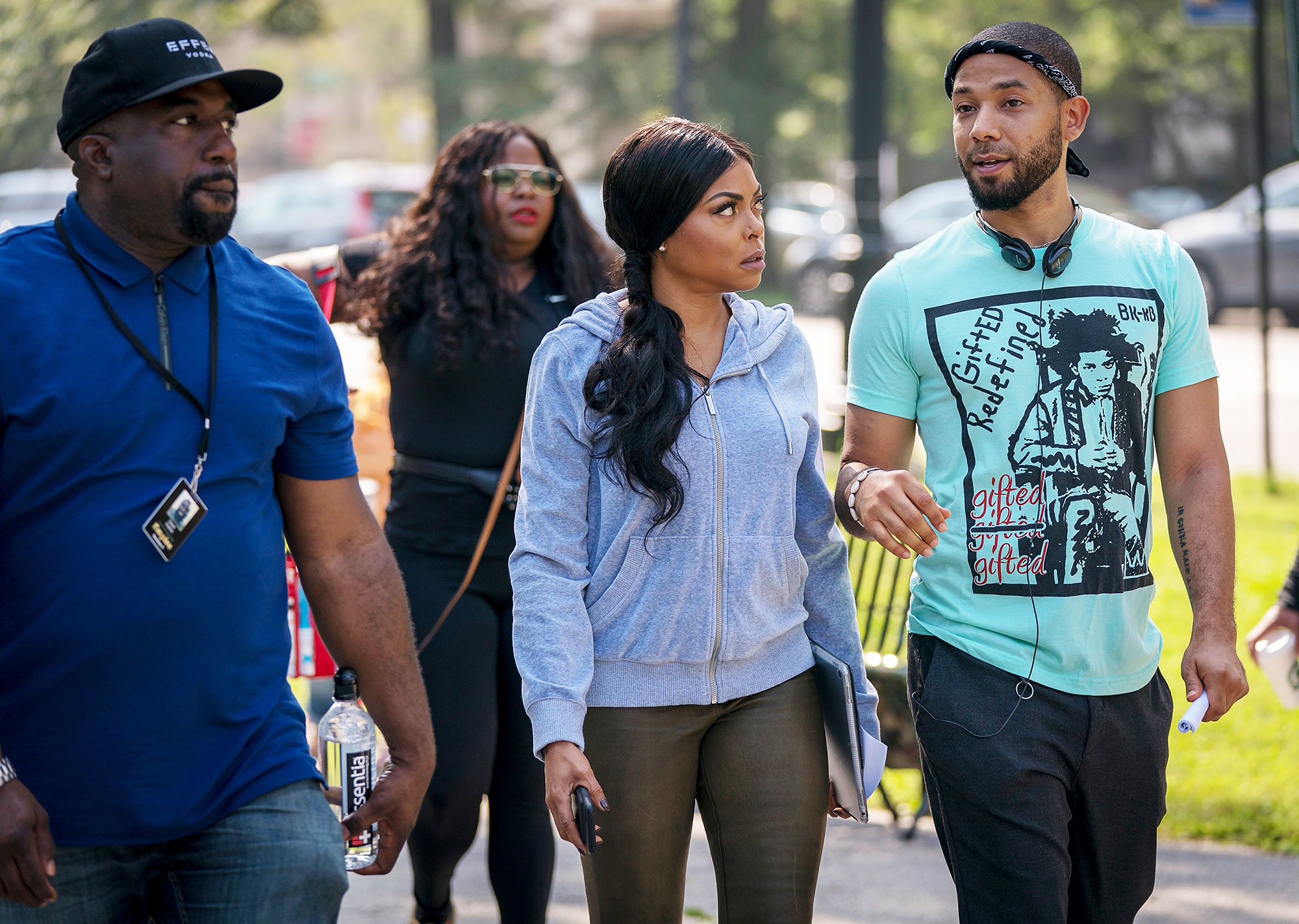 Jussie Smollett Returns Empire Set After Homophobic Attack