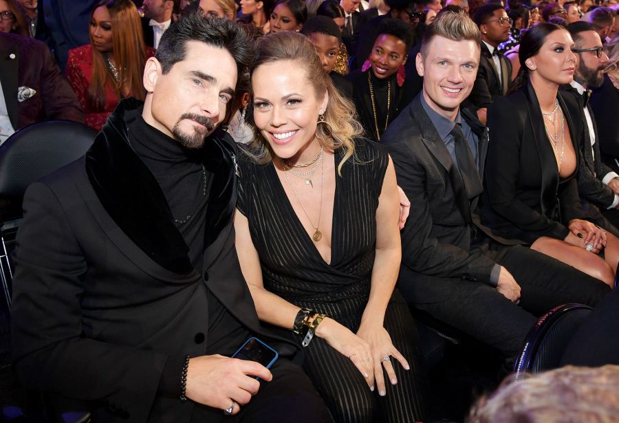 Inside Grammys 2019 Kevin Richardson Kristin Richardson Nick Carter Lauren Kitt