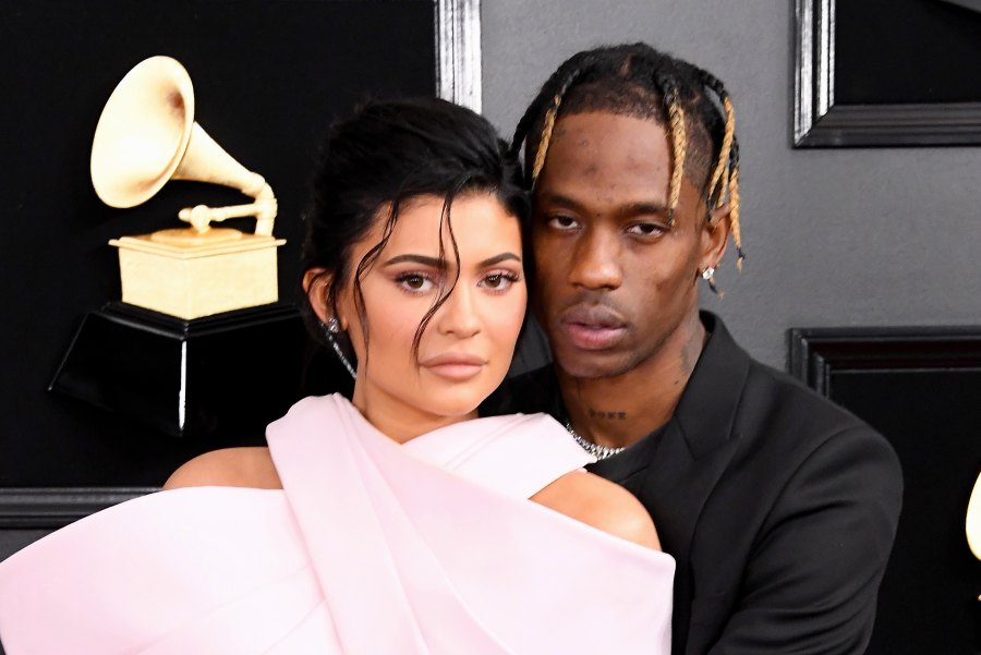 Grammys 2019: Kylie Jenner and Travis Scott Can’t Keep Their Hands Off Each Other