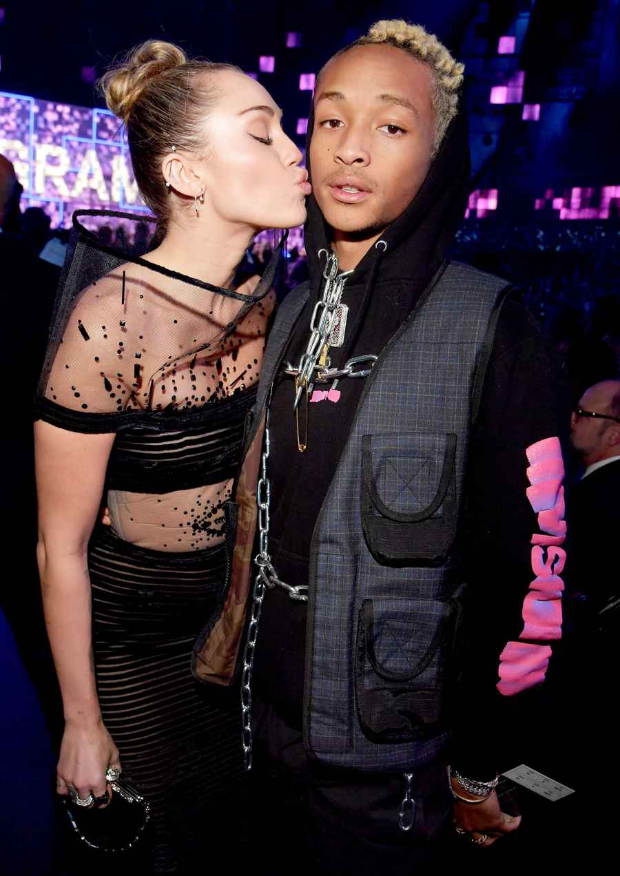 Inside Grammys 2019 Miley Cyrus Jaden Smith