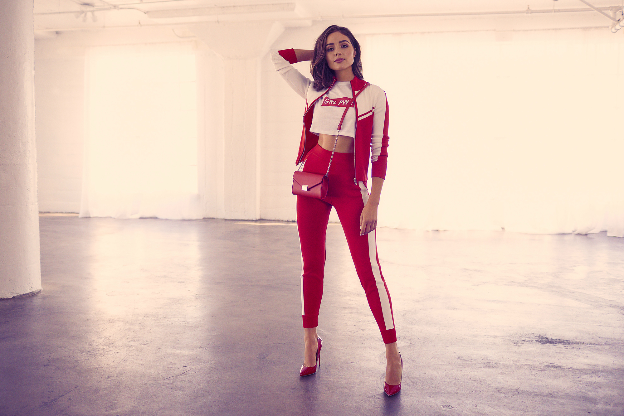 Olivia Culpo Track Pants