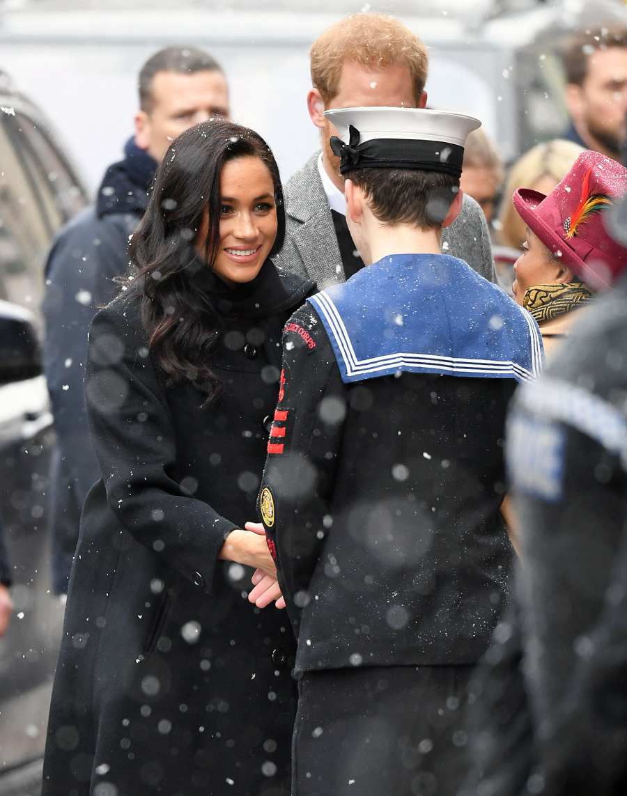 Prince Harry Pregnant Duchess Meghan Snow Bristol