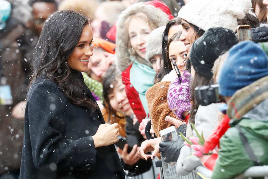 Prince Harry Pregnant Duchess Meghan Snow Bristol