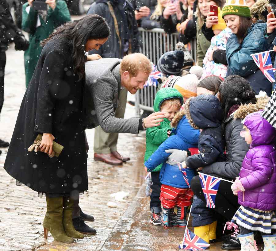 Prince Harry Pregnant Duchess Meghan Snow Bristol