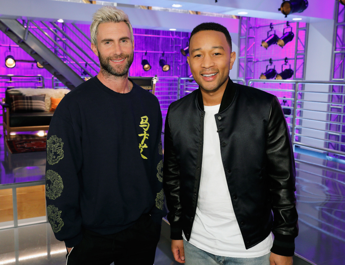 John Legend, Adam Levine, Super Bowl, Pampers