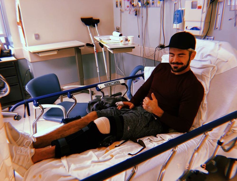 Zac Efron Undergoes Surgery After Tearing ACL While ‘Shredding the Gnar'