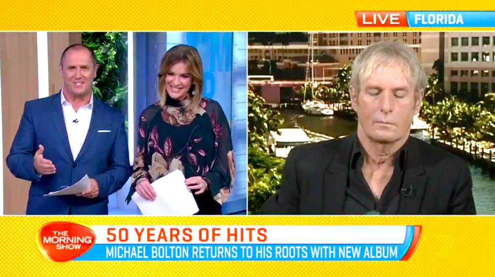 Michael Bolton: I Didn’t Fall Asleep on TV!