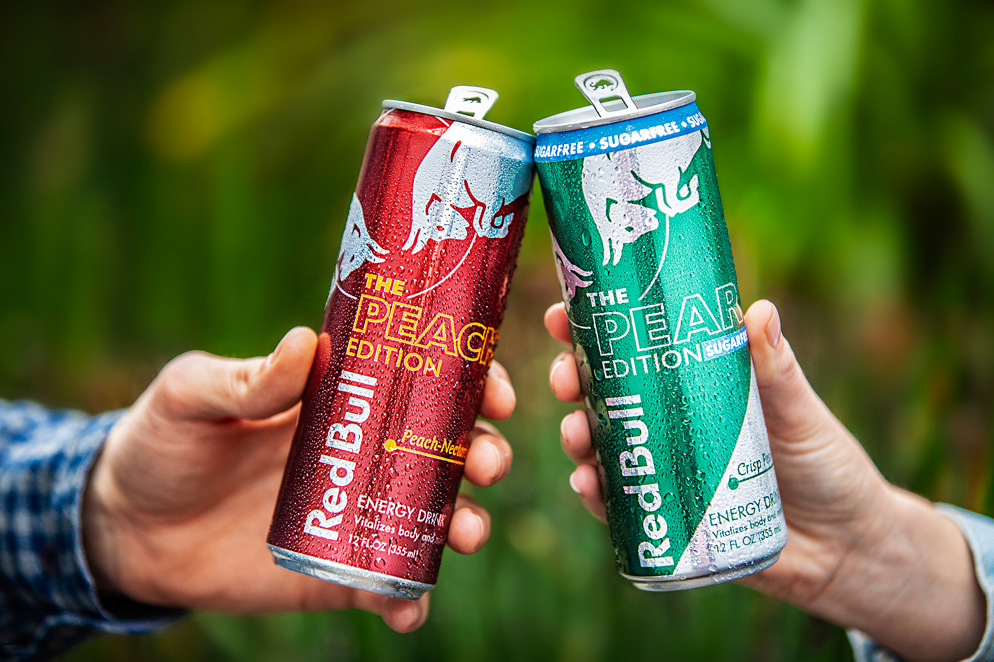 Peach and Pear Red Bull