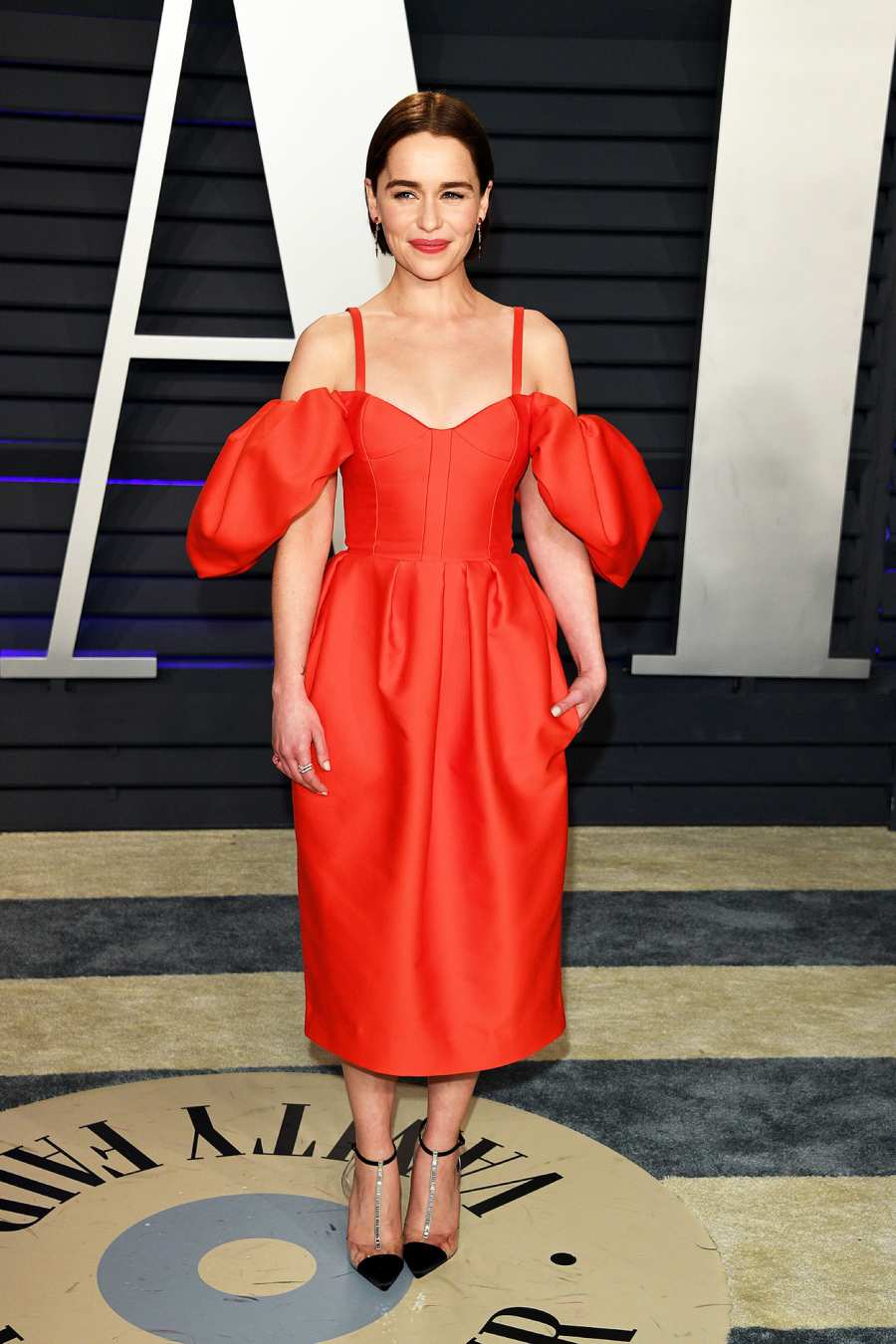 Emilia Clarke vanity fair oscars party 2019