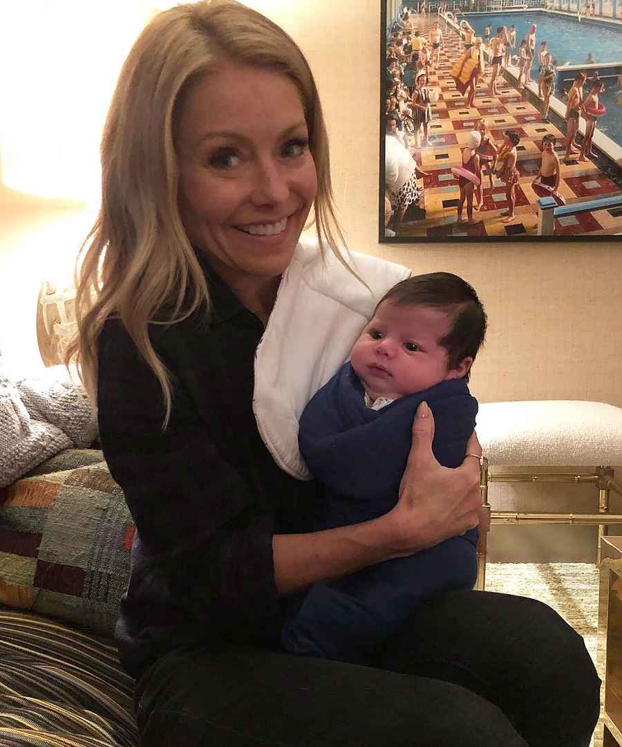 Andy Cohen Introduces Baby Benjamin To Kelly Ripa