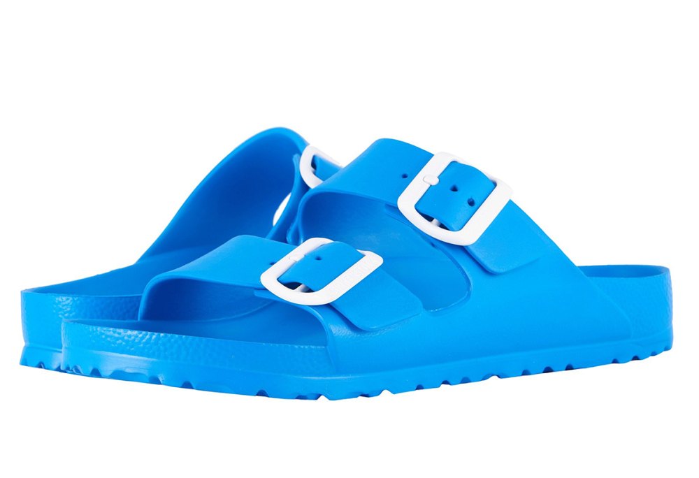 Blue Birkenstocks