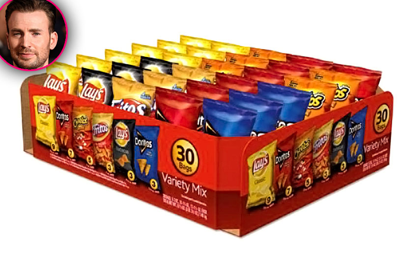 The Internet Is Ranking Snack Pack Chips, and Chris Evans Has Thoughts