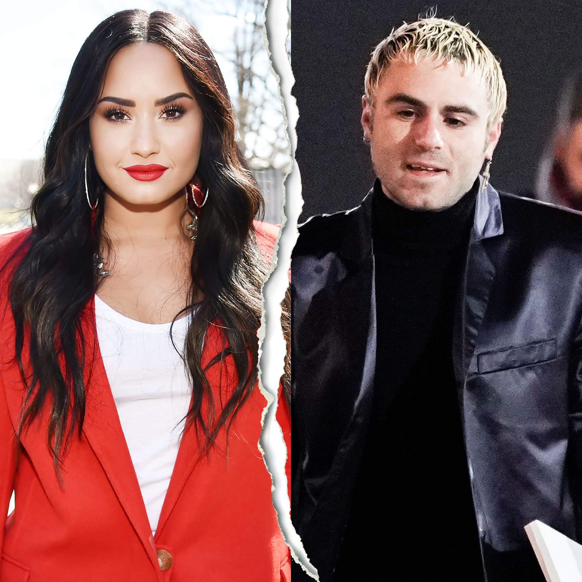 Demi Lovato Henry Levy Split