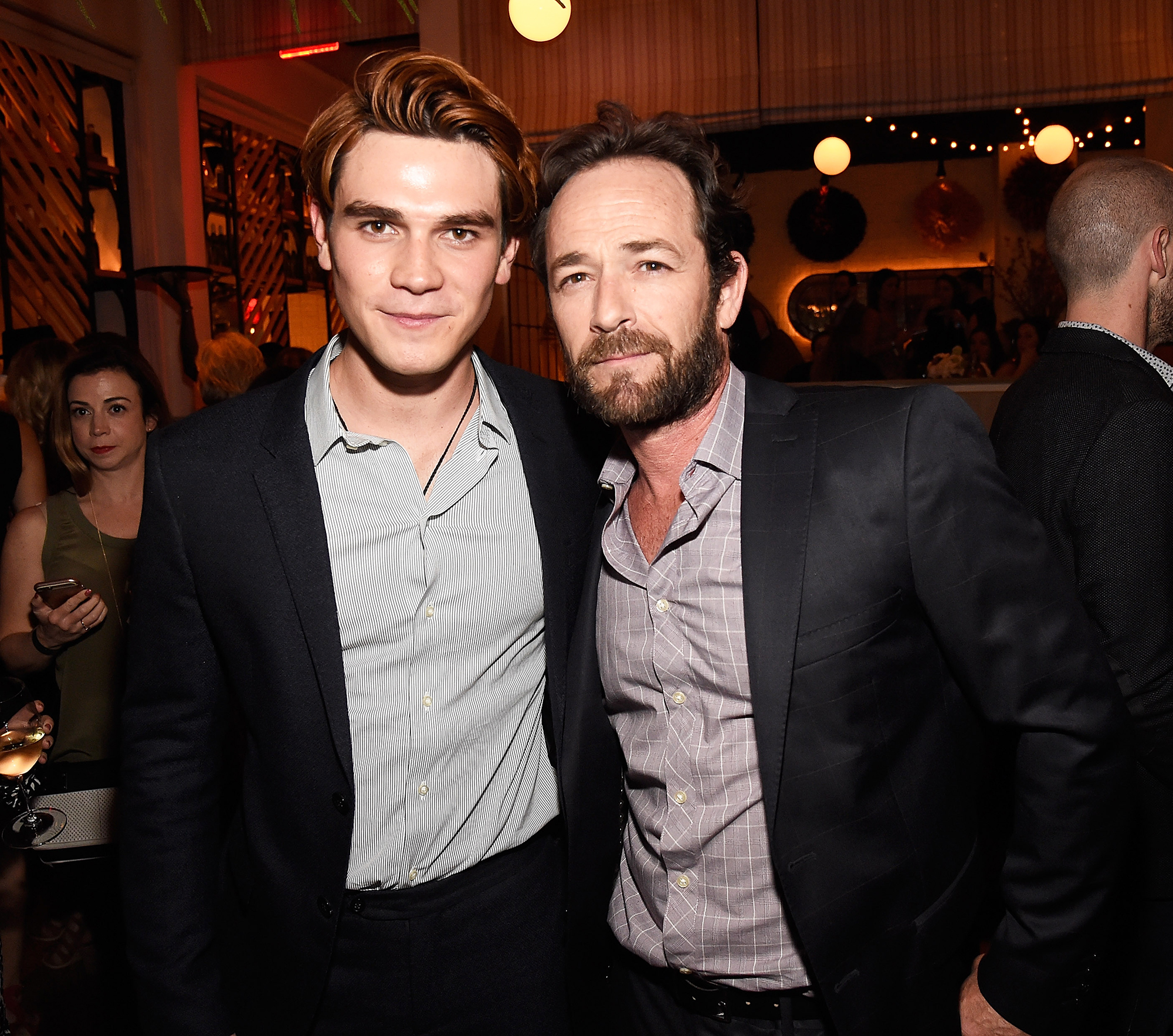 K.J. Apa Reacts to Luke Perry's Death