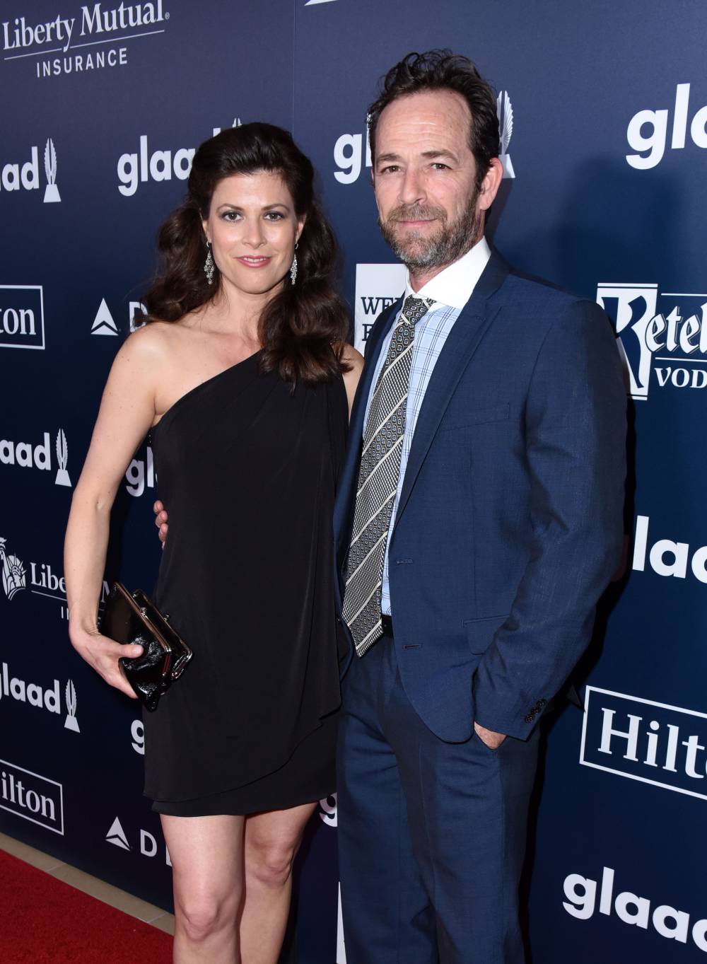 Luke Perry's Fiancée Stepped Out Still Wearing Her Engagement Ring