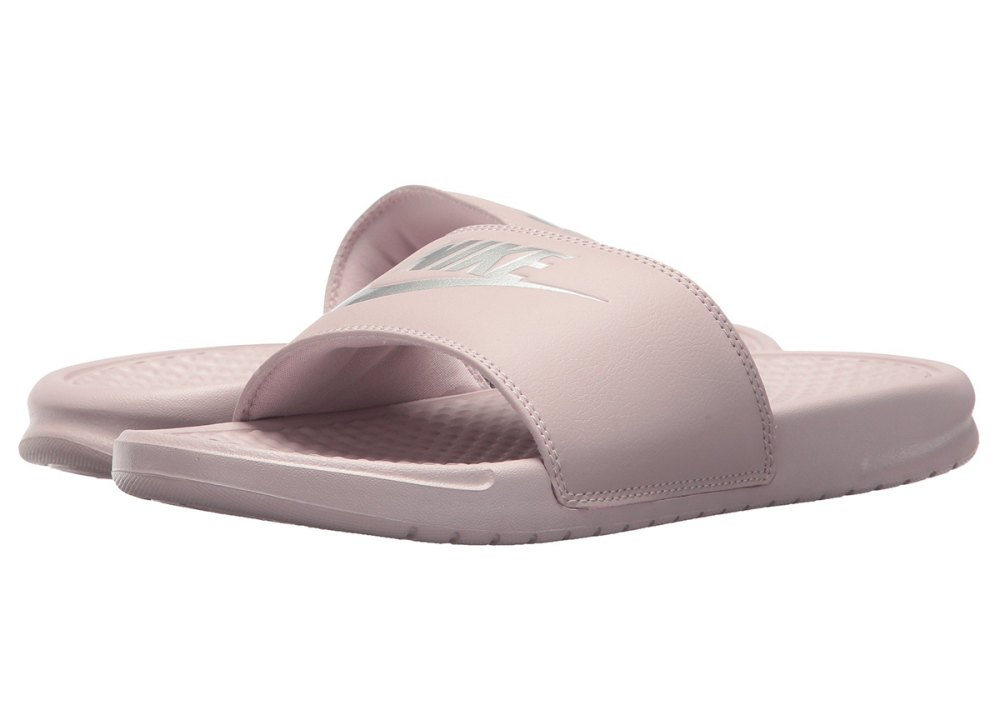 Pink Nike Slides