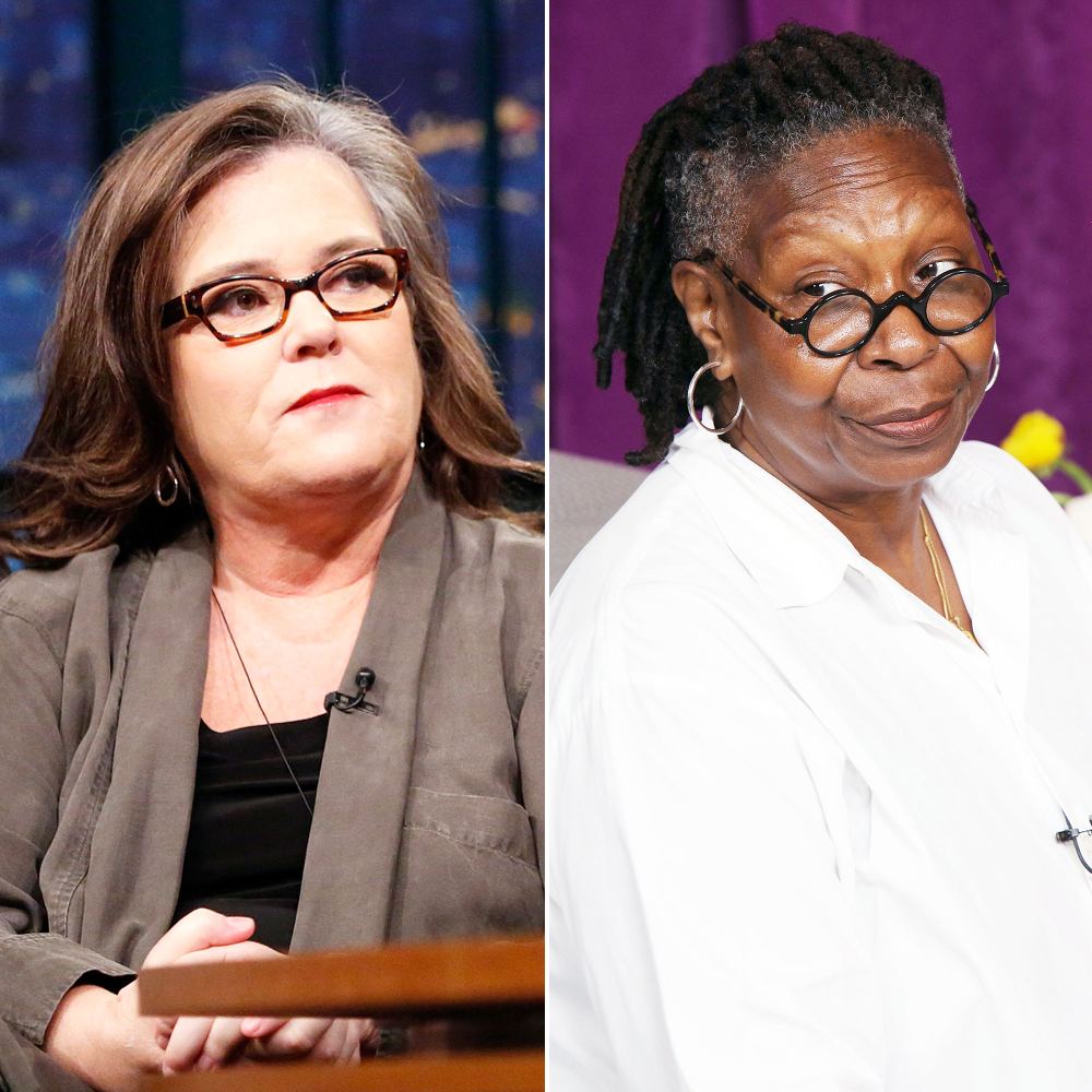 Rosie O'Donnell Whoppi Goldberg Worst Experience Live TV