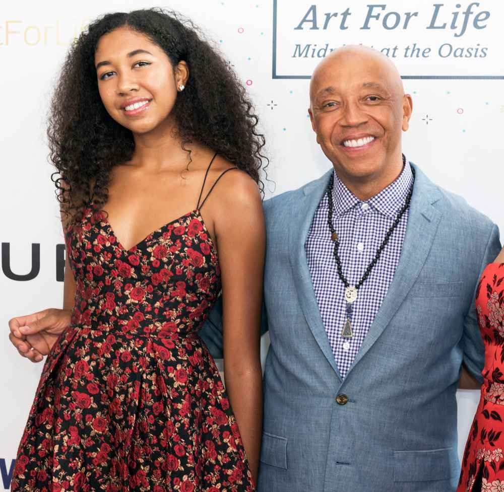 Russell Simmons Kimora Lee Daughter Aoki Lee Simmons Harvard