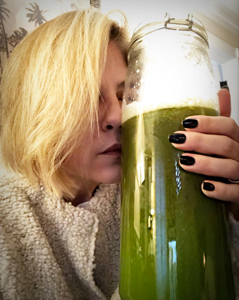 Selma-Blair-celery-juice