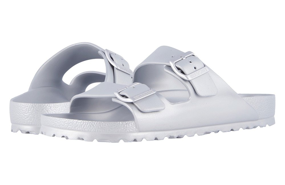 Silver Birkenstocks