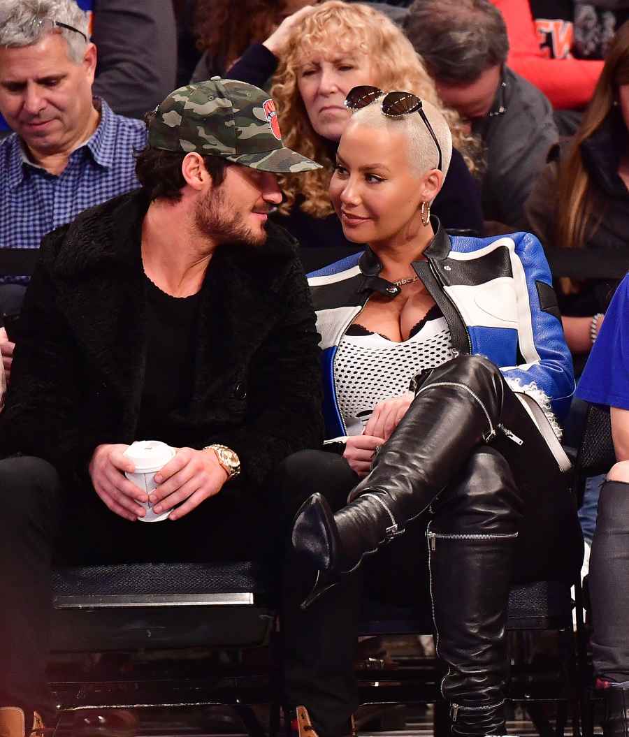 Amber Rose and Val Chmerkovskiy Basketball game 2016