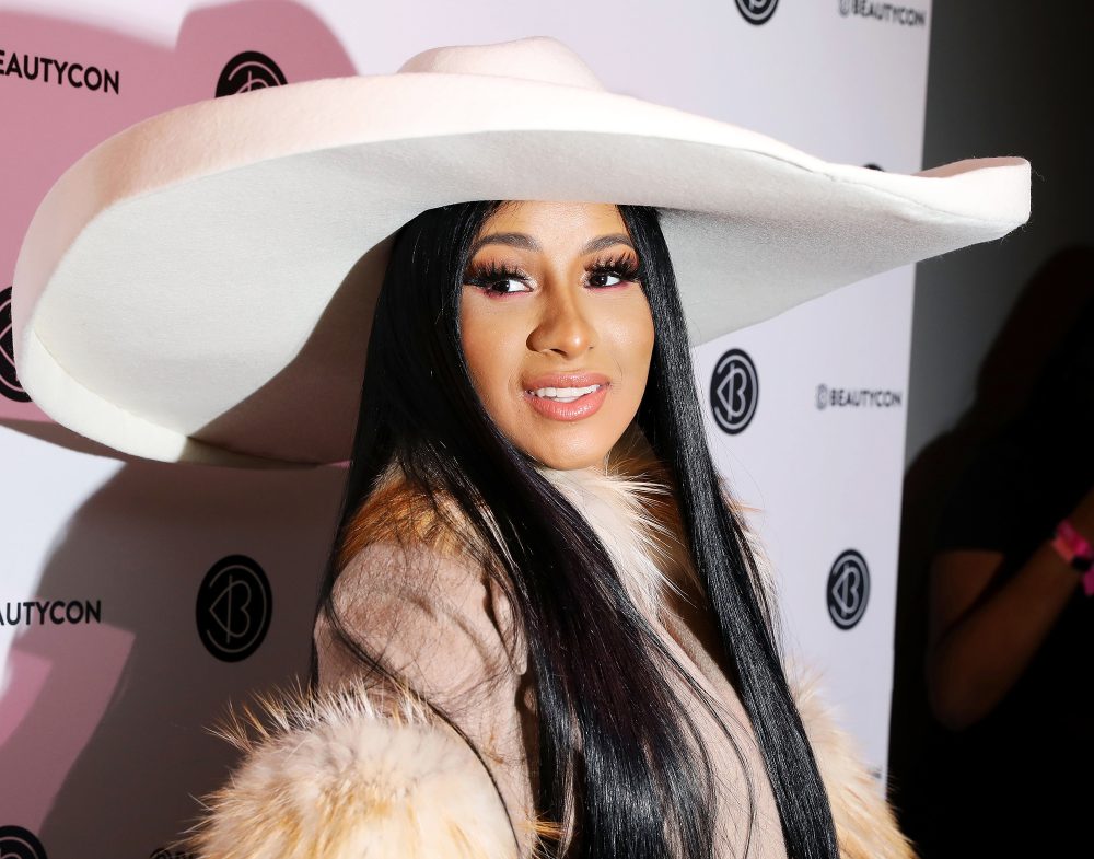 Cardi-B-Daughter-Kulture's-Face