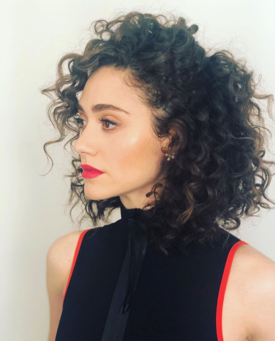 Emmy Rossum’s Natural Curls