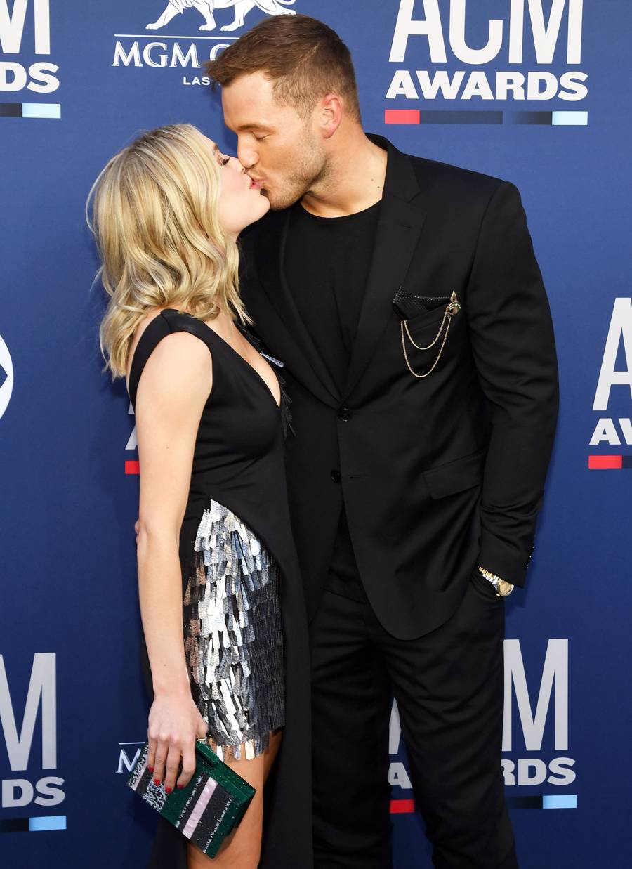 Colton Underwood Cassie Randolph Red Carpet Debut ACM Awards 2019