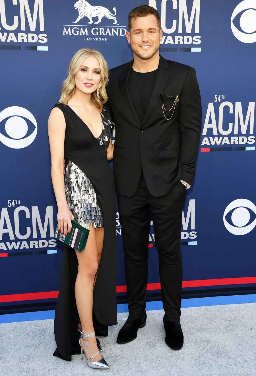 Colton Underwood Cassie Randolph Red Carpet Debut ACM Awards 2019