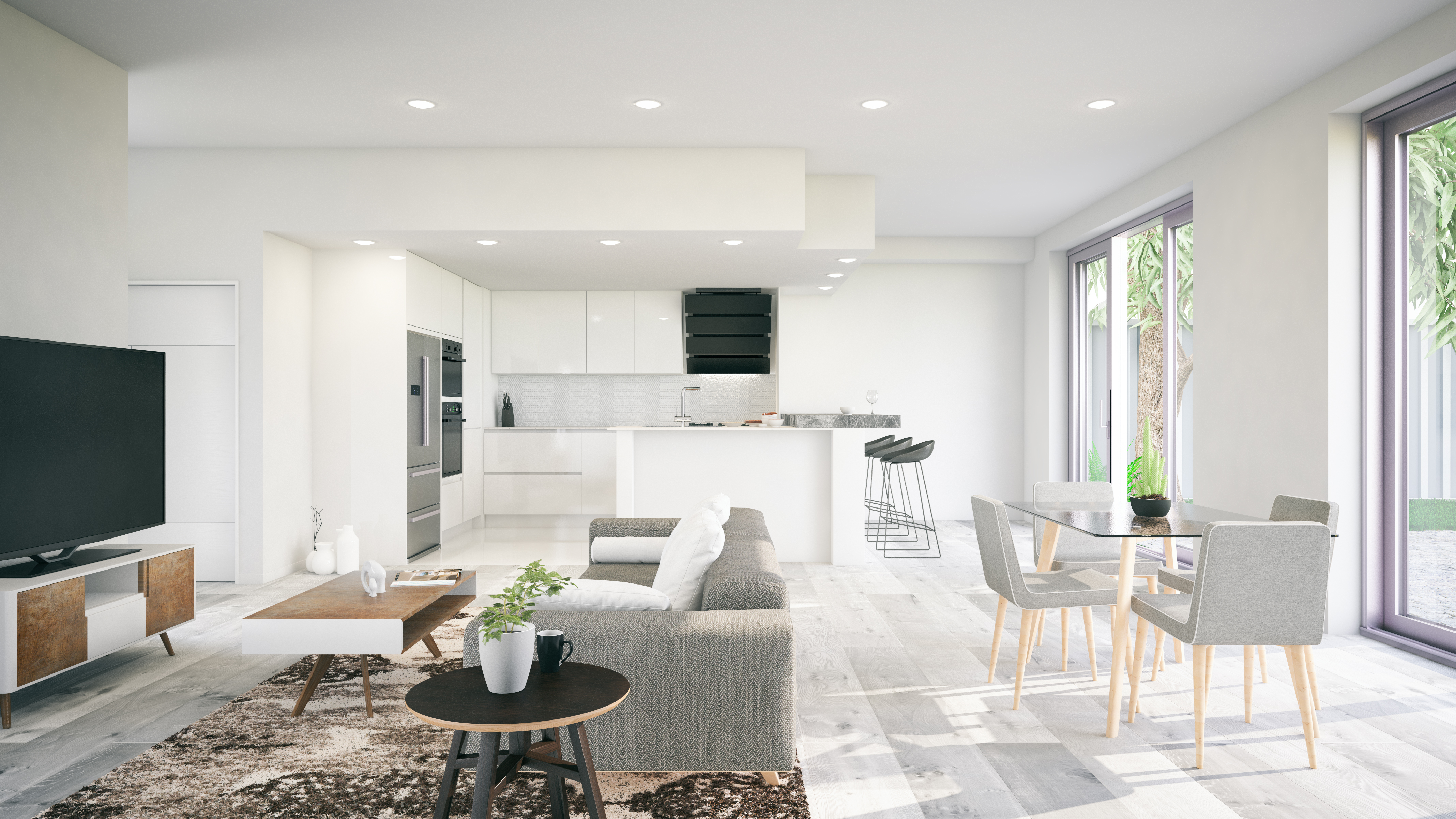 Modern house interior