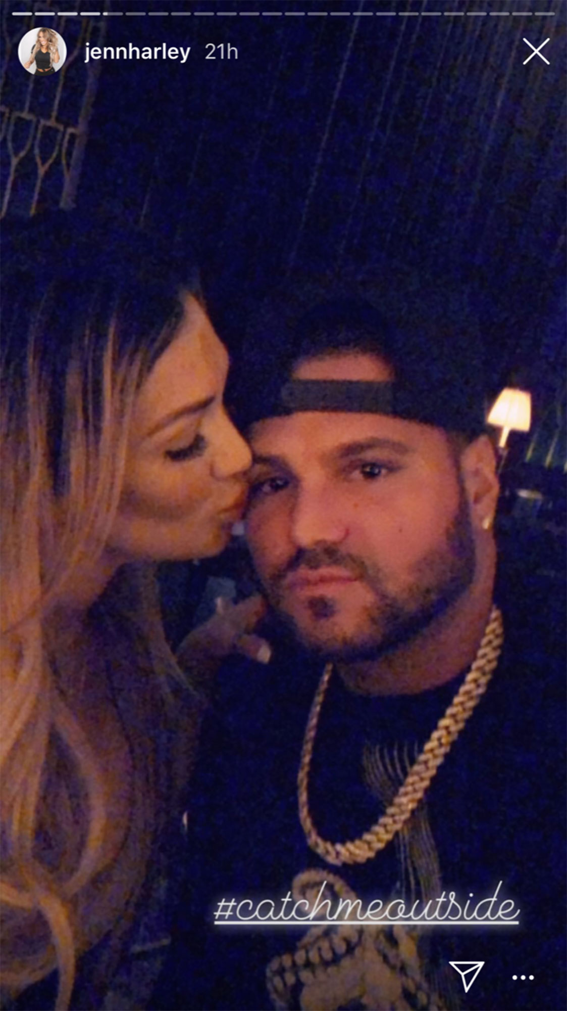 Jen Harley on “date night” with Ronnie Magro
