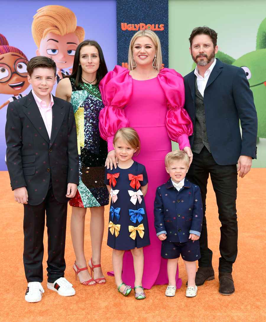 Kelly Clarkson Brings Her Kids to the 'UglyDolls' Premiere