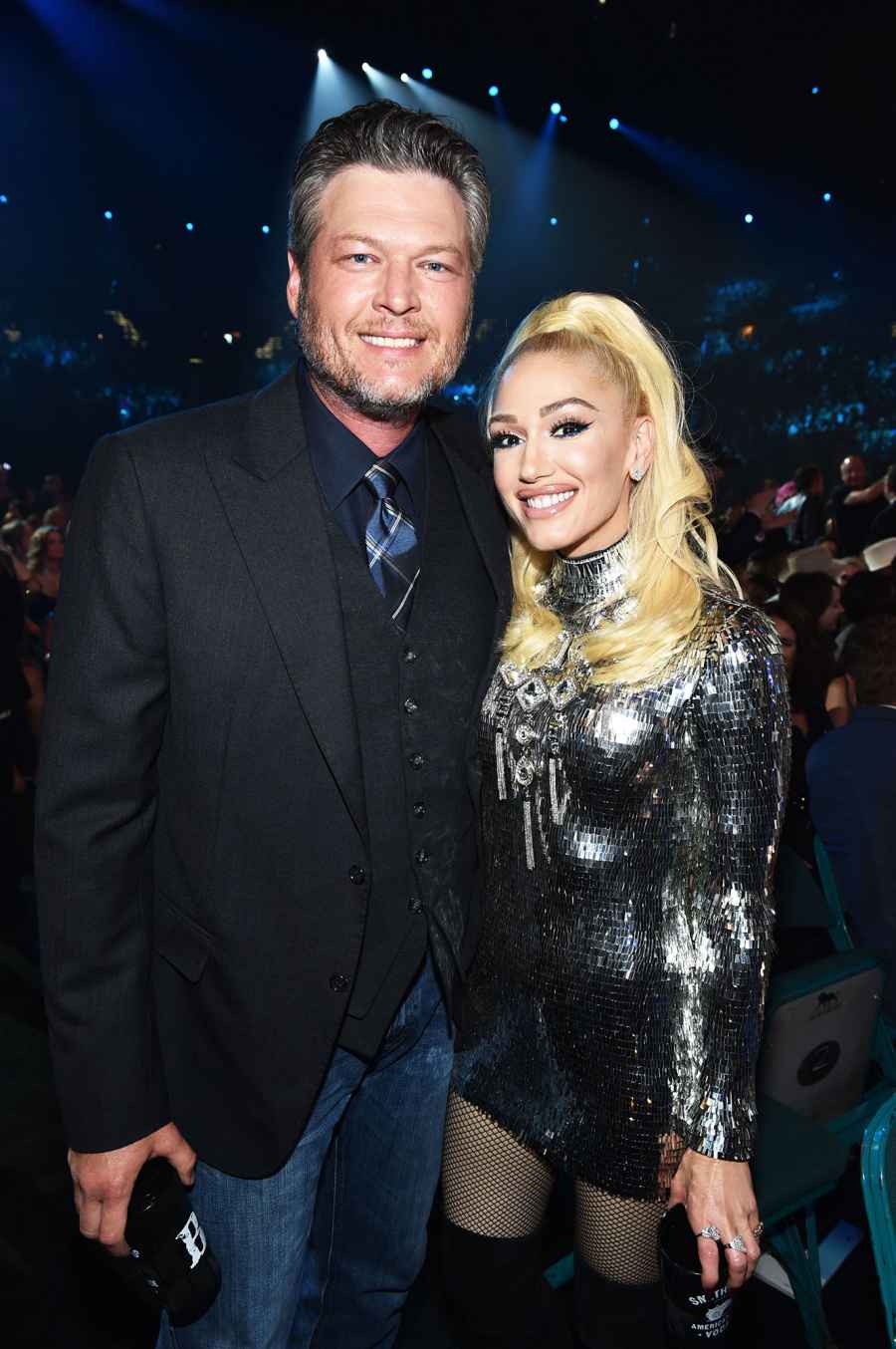 Blake Shelton and Gwen Stefani Smoking Hot Couples Style at the ACMs