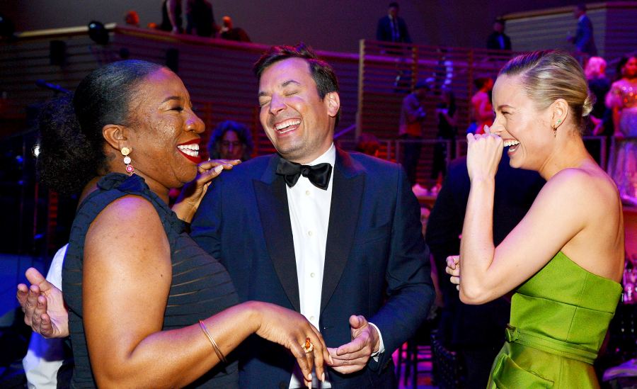 Tarana-Burke,-Jimmy-Fallon,-and-Brie-Larson