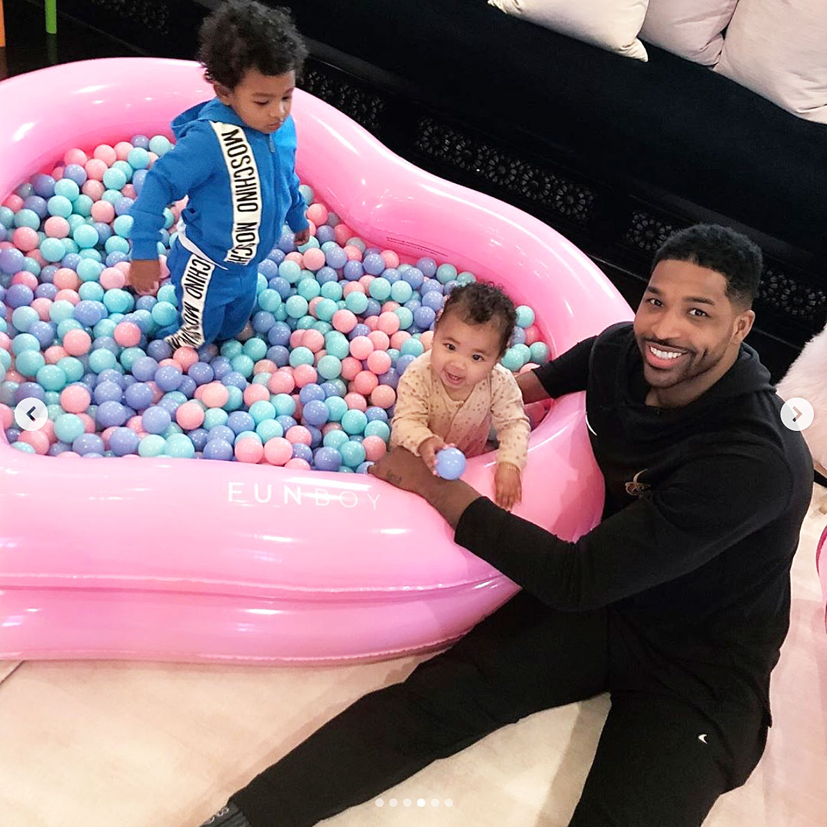 Tristan Thompson Daughter True First Birthday