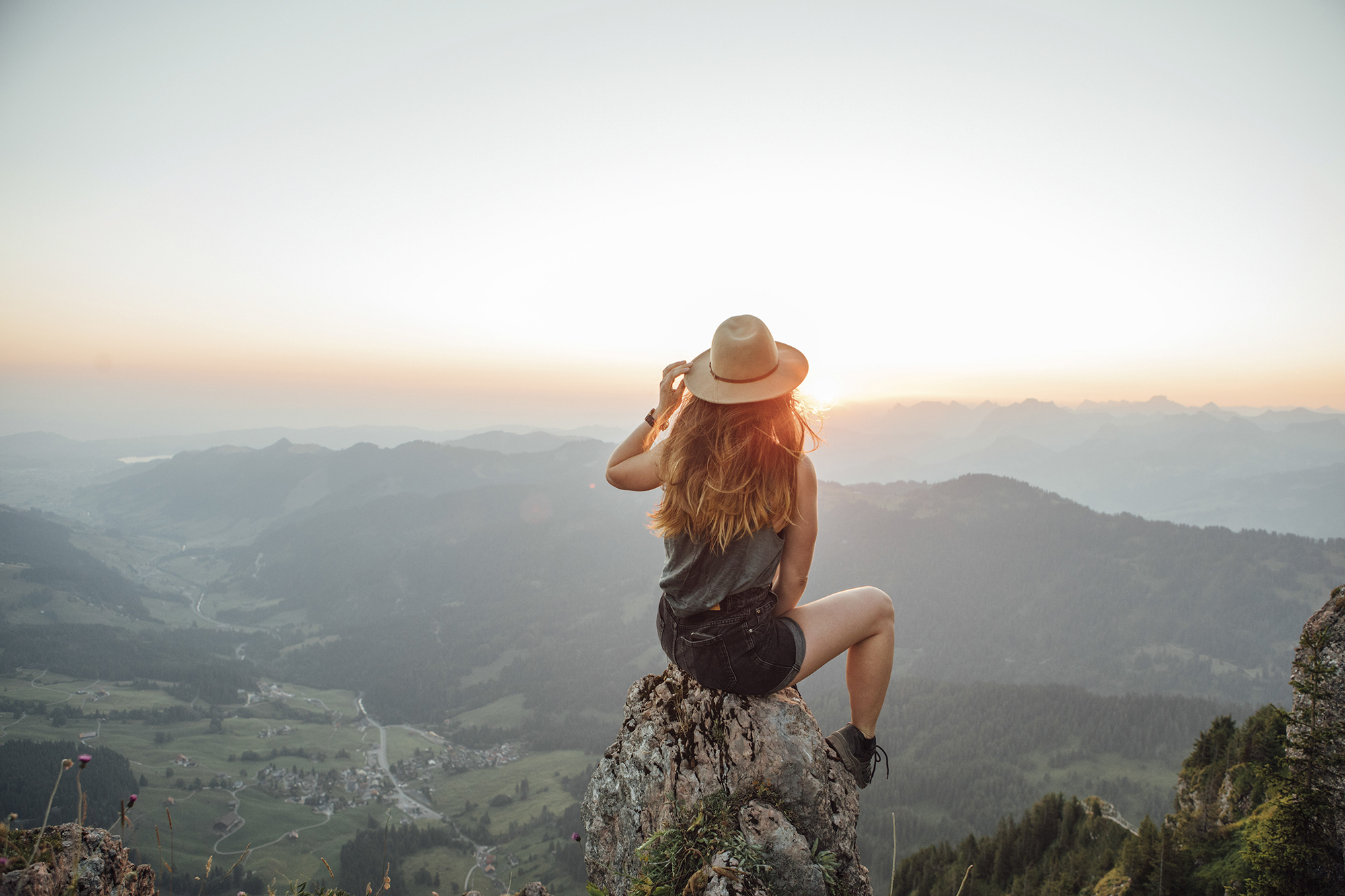 Woman Traveling