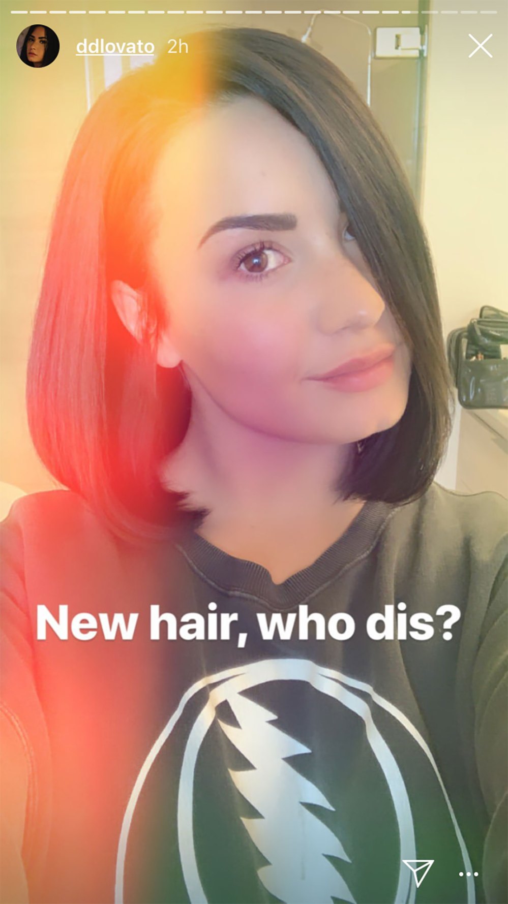 Demi Lovato haircut short