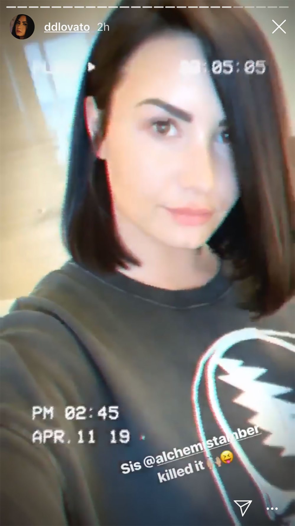 Demi Lovato haircut short