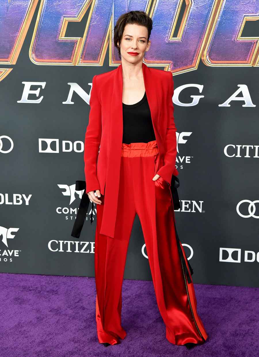 Evangeline Lilly Avengers Premiere