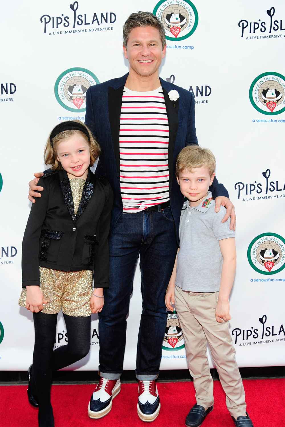 Harper Burtka-Harris, David Burtka and Gideon Burtka-Harris