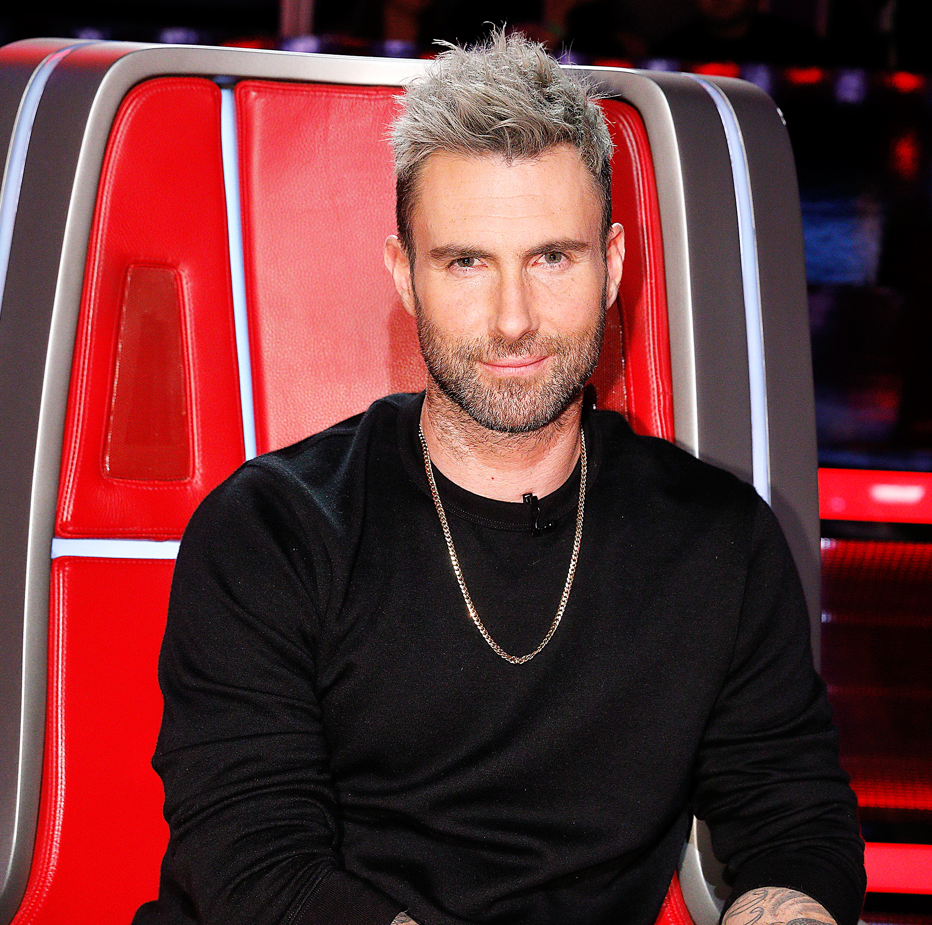 Adam Levine Pink Robe Just Like Us Fridays