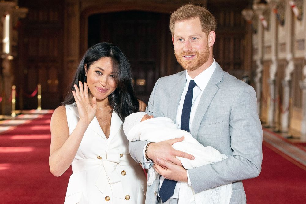 Baby Sussex Archie Meets Doria Ragland