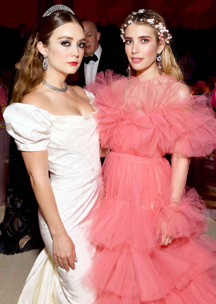 Met Gala 2019 What You Didnt See Billie Lourd Emma Roberts