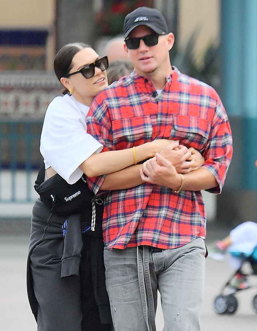 Channing Tatum Jessie J Disneyland Date PDA