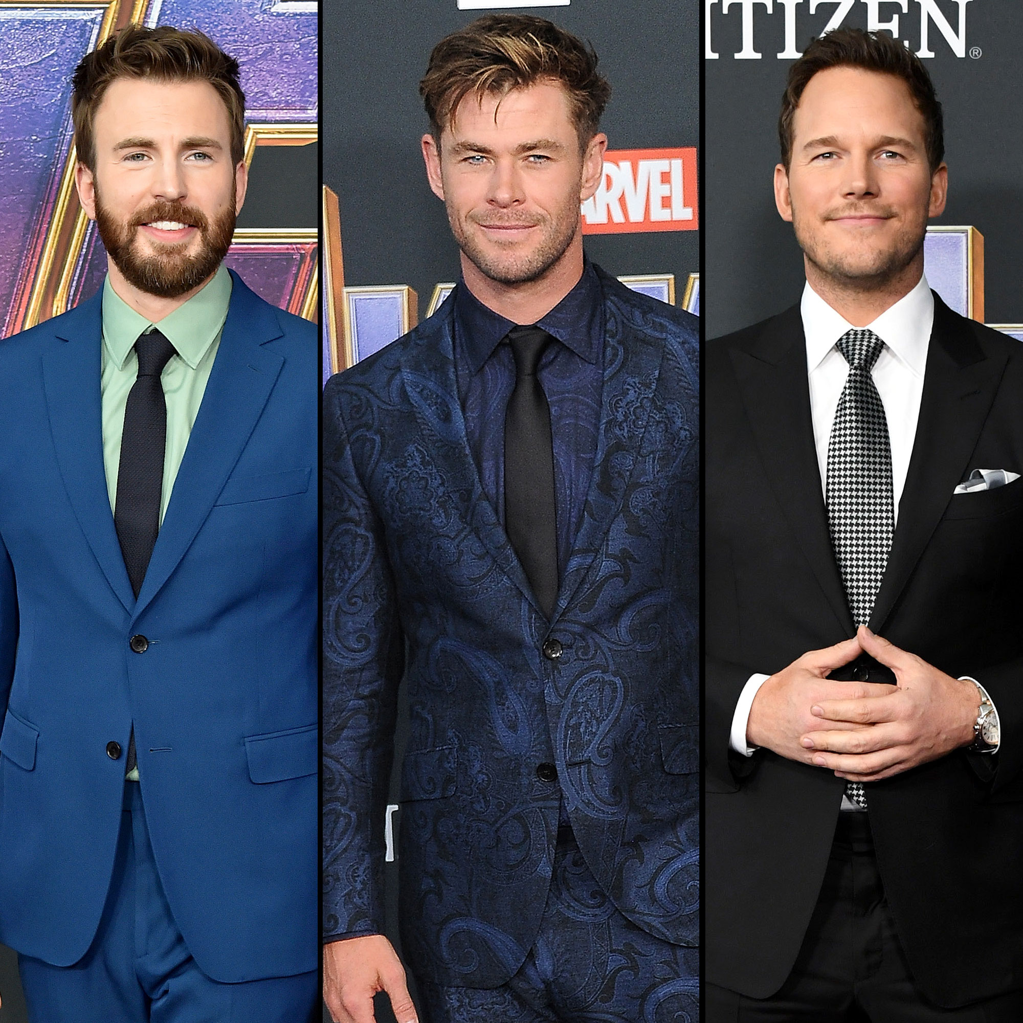 Chris Evans Calls Chris Hemsworth and Chris Pratt Losers