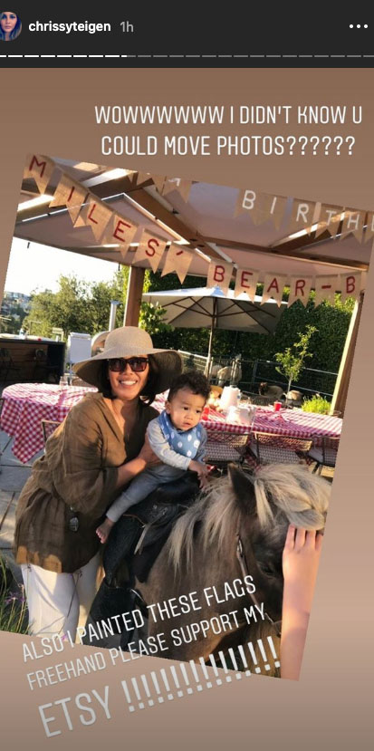 Chrissy Teigen Throws a Bear-Themed 1st Birthday Party for Son Miles